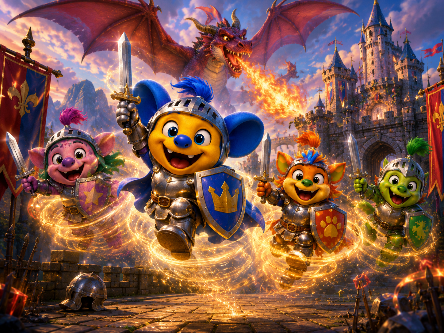 Replaceable Knight Kingdom world image